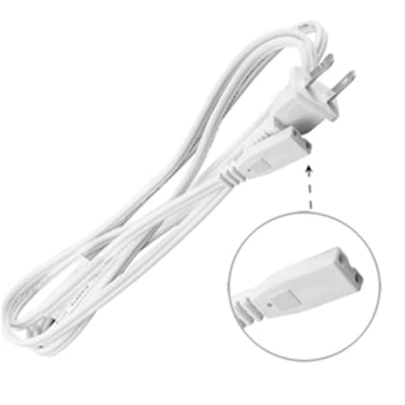 Gorgeousglow 6 ft. 2 Wire Power Cord & Plug GO1804927